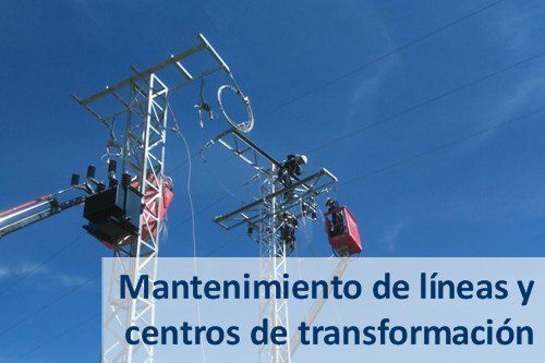 Mantenimiento de líneas y centros de transformación en Salamanca
